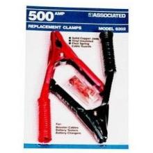Associated Equipment Booster Cable Clamps For Booster Cables (3,4,6 Gauge) - 500 Amp