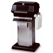 MHP Gas Grills JNR4DD Propane Gas Grill W/ Stainless Grids On Stainless Patio Base