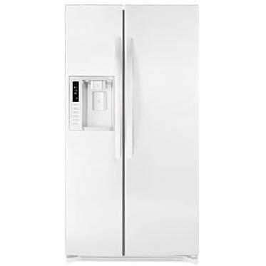 LG LSC27921SW 26.5 Cu. Ft. Side By Side Refrigerator / Freezer With Tall Water & Ice Dispenser - White