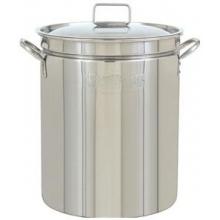 Bayou Classic 44 Quart Stainless Steel Stockpot With Vented Lid
