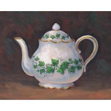 Ivy Teapot Poster Print