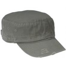 District Threads - Distressed Military Hat One Size Fits All - Olive