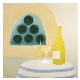 White Wine Poster Print