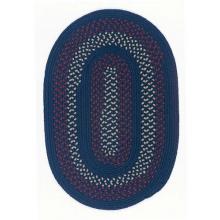 Colonial Mills Deerfield 7 X 9 Oval Rug - Midnight Blue