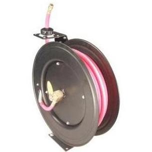 Astro Pneumatic Auto-Rewind Air Hose Reel With 1/2 Inch X 50 Foot Air Hose