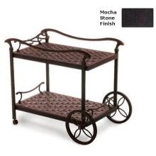 Meadow Decor Amazon Serve Cart - Mocha Stone Finish