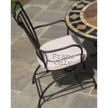 Alfresco Home Classico Spr Rocker Dining Arm Chair (Black Frame)