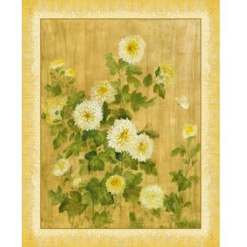 Chinese Chrysanthemums II Poster Print
