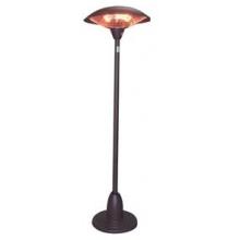 Electric Patio Heater Full Size - Antique Bronze Pole And Cover
