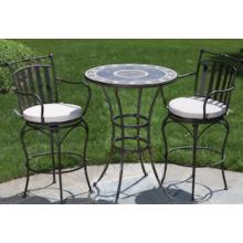 Alfresco Home Galileo 30 Inch Round  Bistro Set