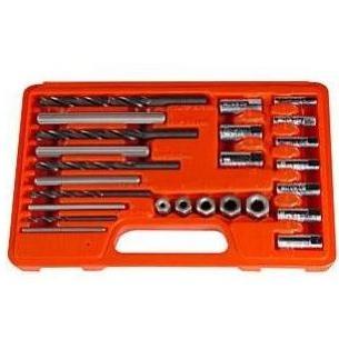 Astro Pneumatic Screw Extractor/Drill And Guide Set - 25 Pc.