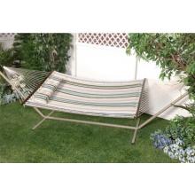 Bliss Hammocks Euro Quilted Hammock - Green/Pink/Blue/White Stripe