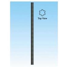 Gaslite America P150 8 Foot Fluted Aluminum 3 Inch Gas Light Post