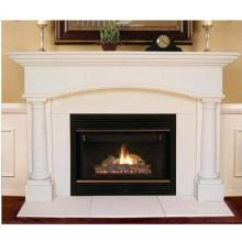 Cambridge Collection Gas Log Kingston Fireplace Mantle