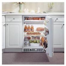 Marvel Refrigerator With Freezer, 24 Inches - White Cabinet W/ White Overlay Door