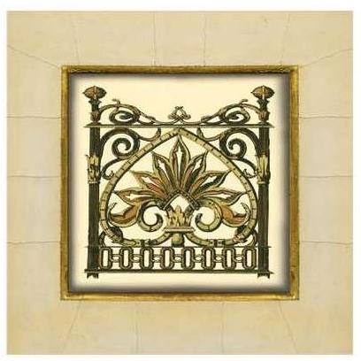 Gate In Gesso II (H) Poster Print
