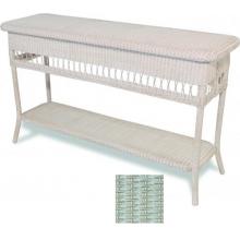 Lloyd Flanders Nantucket Sofa Table In Antique White