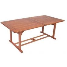 Eden Outdoor Living Somerset Keruing Wood Table 6.5 Foot Rectangular