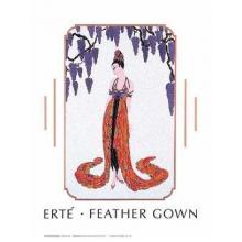 Feather Gown Poster Print