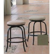 International Caravan Swivel Bar Stools - Sage Set Of 2