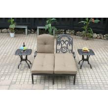 Cast Shadows Cast Aluminum Patio Lounge Set - Standard Cushion(s)