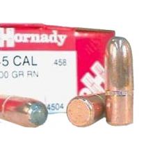 Hornady 45 Caliber Bullets, 500 Gr Round Nose (Per 50)