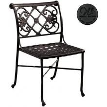 Windham Castings Catalina Side Dining Chair Frame Only, Black