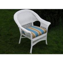 North Cape Portland Resin Wicker Chair - White
