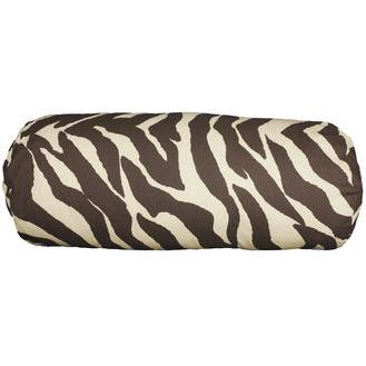 Karin Maki Zebra Bolster Pillow - Black