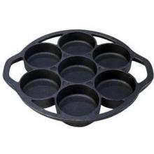 Lodge Seasoned Cast Iron Drop Biscuit Pan