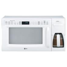 LG 1.2 Cuft Microwave With Coffee Pot - White