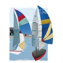 Kate Rowley - Summer Sail I Size 14x11 Poster Print