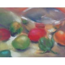 Artichoke And Mangoes Poster Print