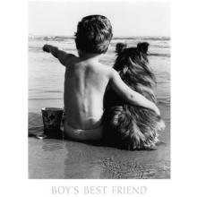 Boy S Best Friend Poster Print