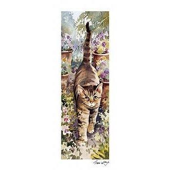 Garden Cat I Poster Print