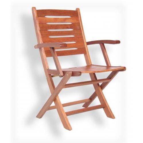 Eden Outdoor Living Bedford Keruing Wood Folding Side Chair Set Of 2 by Eden Outdoor Living
