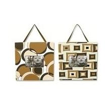 Brown Bubbles Frame Set