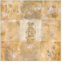 Carrington - Golden Ornament Size 35x35 Poster Print