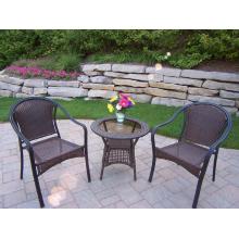 Oakland Living Tuscany Resin Wicker 3 Piece Set