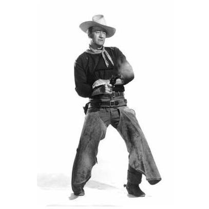 John Wayne - Gun Poster Print