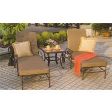 Darlee Malibu Aluminum Chaise Lounge Set With Cushions