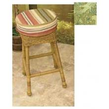 North Cape Swivel Stool Cushion ONLY (1)- Sausalito Green Tea