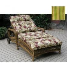 North Cape Deep Seating Double Adjustable Chaise Lounge Set (2)- Minzer Stripe Tan