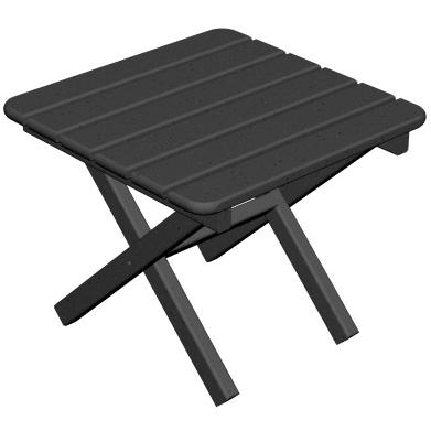 Poly-Wood Recycled Plastic Wood End Table