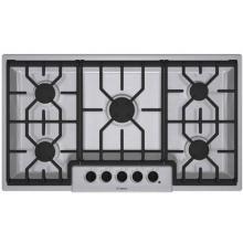Bosch NGM Series Gas Cooktop, 36 Inch - Stainless Steel