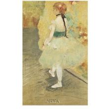 Dancer In Green Poster Print