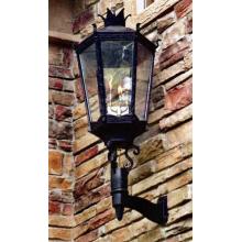 Gaslite America GL9000 Cast Aluminum Manual Ignition Propane Gas Light With Triple Mantle Burner And Standard Wall Mount