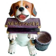 Alpine Newspaper Puppy 4 Inch (Brown & Purple)