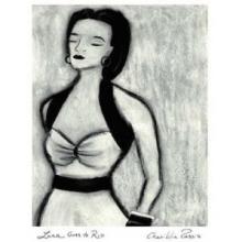 Lana Goes To Rio Poster Print