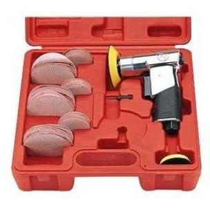Chicago Pneumatic SMART Mini Air Random Orbit Sander Kit - 2 Inch & 3 Inch by Chicago Pneumatic